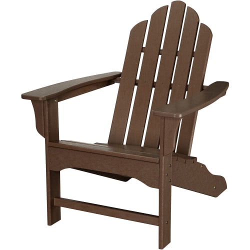 Cape Soleil, Verde Adirondack Chair in Mahogany